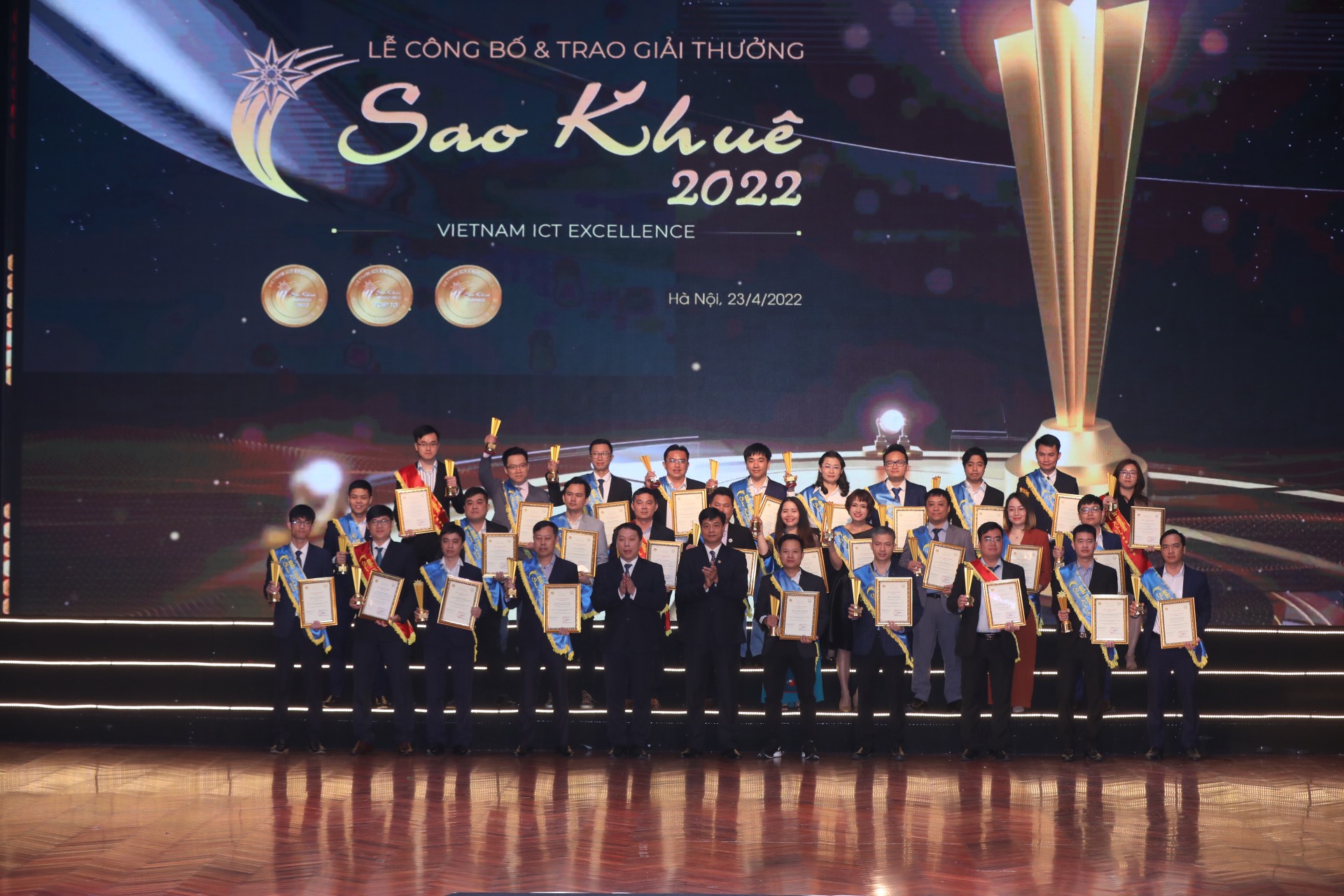 Sao Khuê 2022 174 produits, services et solutions primés